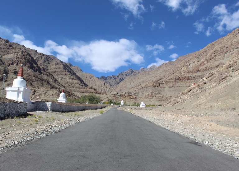 Calm roads leading to destinations unknown. Send your adventurous friend this snap to get him on these roads.