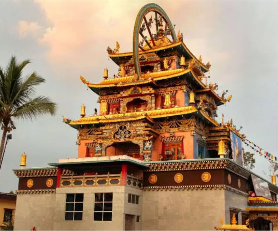 Photo of Namdroling Monastery Golden Temple, Bylakuppe by Radhika Narasimhan