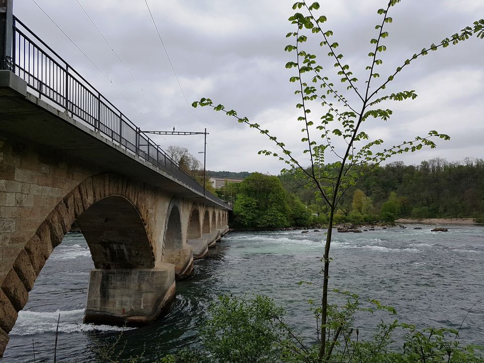 Photo of Rheinbrücke bei Laufen, Laufen-Uhwiesen by Annet P S