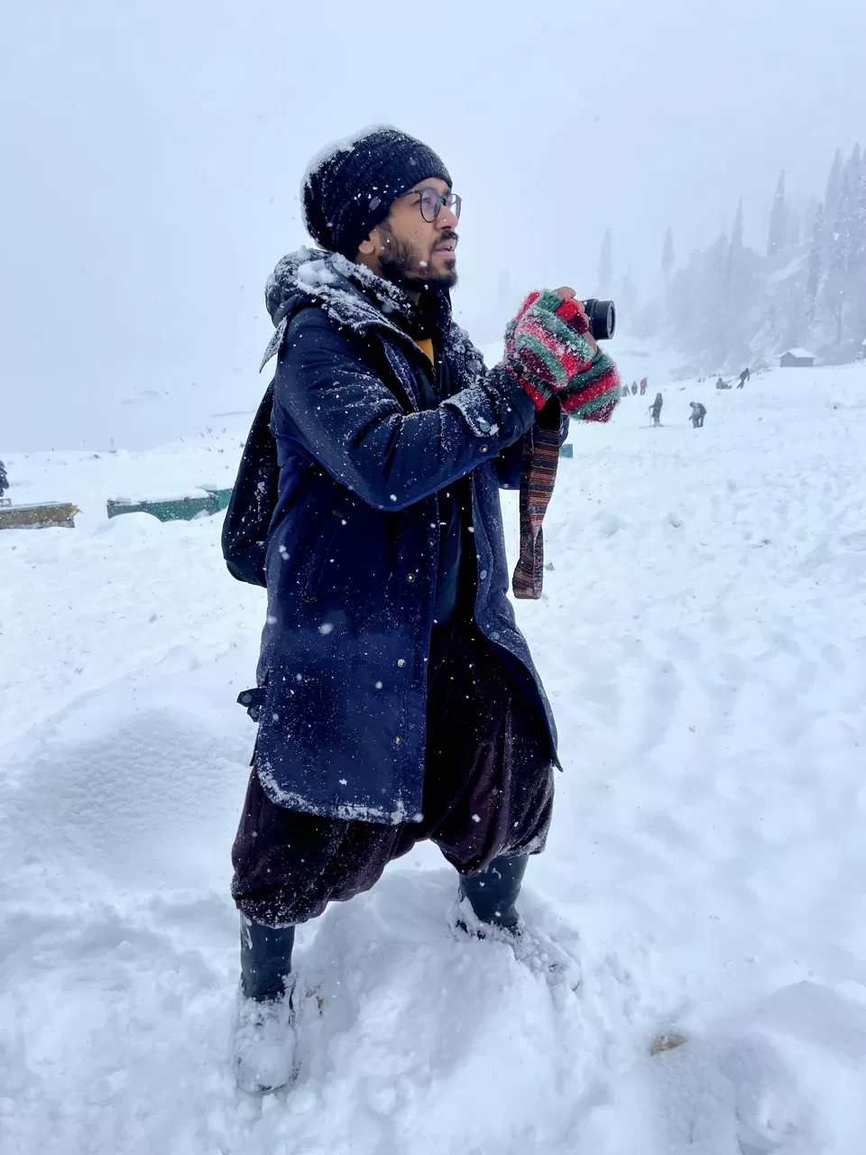 Photo of A Snowy Day in Gulmarg by Shubham Gandhi