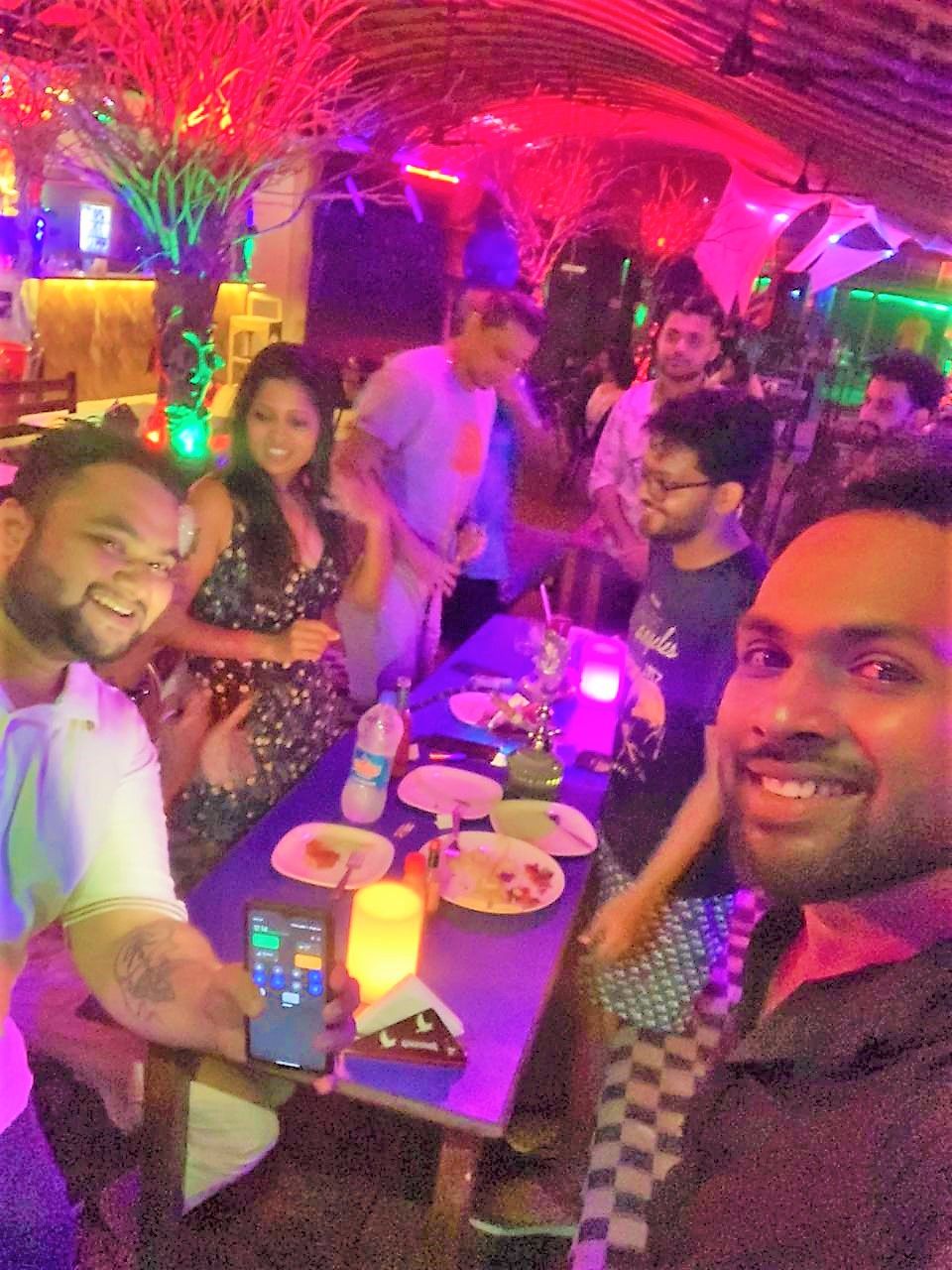 Photo of When I merged two different birthday celebrating groups into one at Curlies, Goa! by Hemanth Bhargav Murthy (Hemuu)
