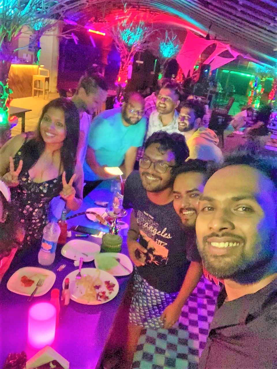 Photo of When I merged two different birthday celebrating groups into one at Curlies, Goa! by Hemanth Bhargav Murthy (Hemuu)