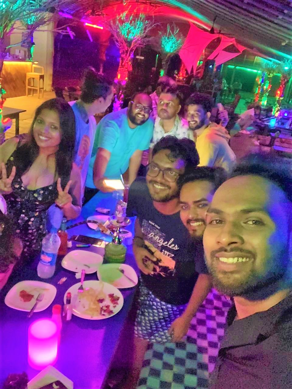 Photo of When I merged two different birthday celebrating groups into one at Curlies, Goa! by Hemanth Bhargav Murthy (Hemuu)