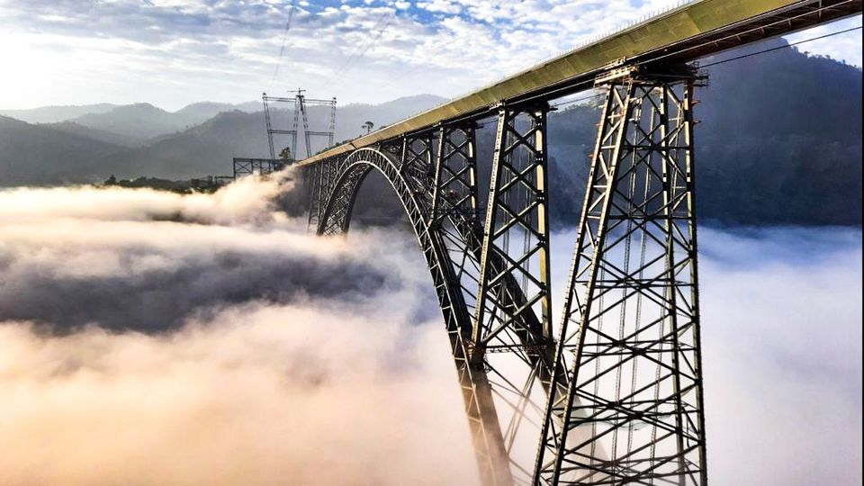Photo of India Has The World’s Highest Railway Bridge & It's The Gateway to The Kingdom of Gods! by Sinchita Sinha