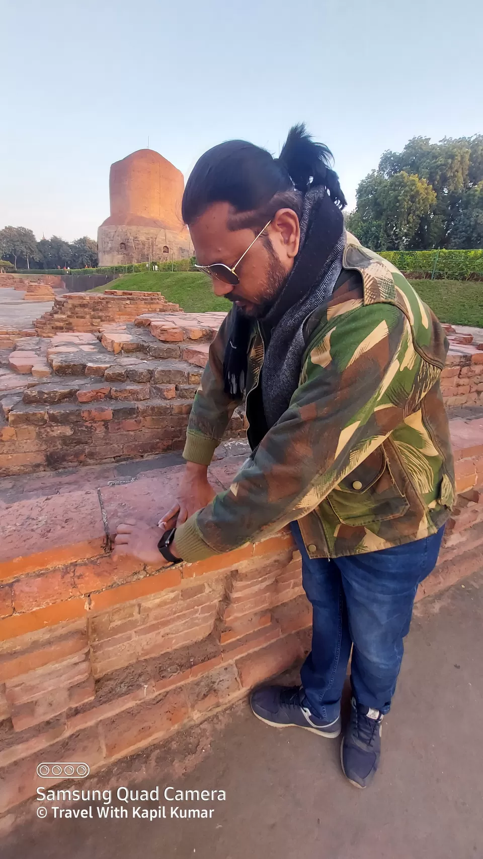 Photo of Story of Ashok Stambh - The Indian National Emblem. (Sarnath) राष्ट्रीय प्रतीक अशोक स्तम्भ की कहानी. by Kapil Kumar