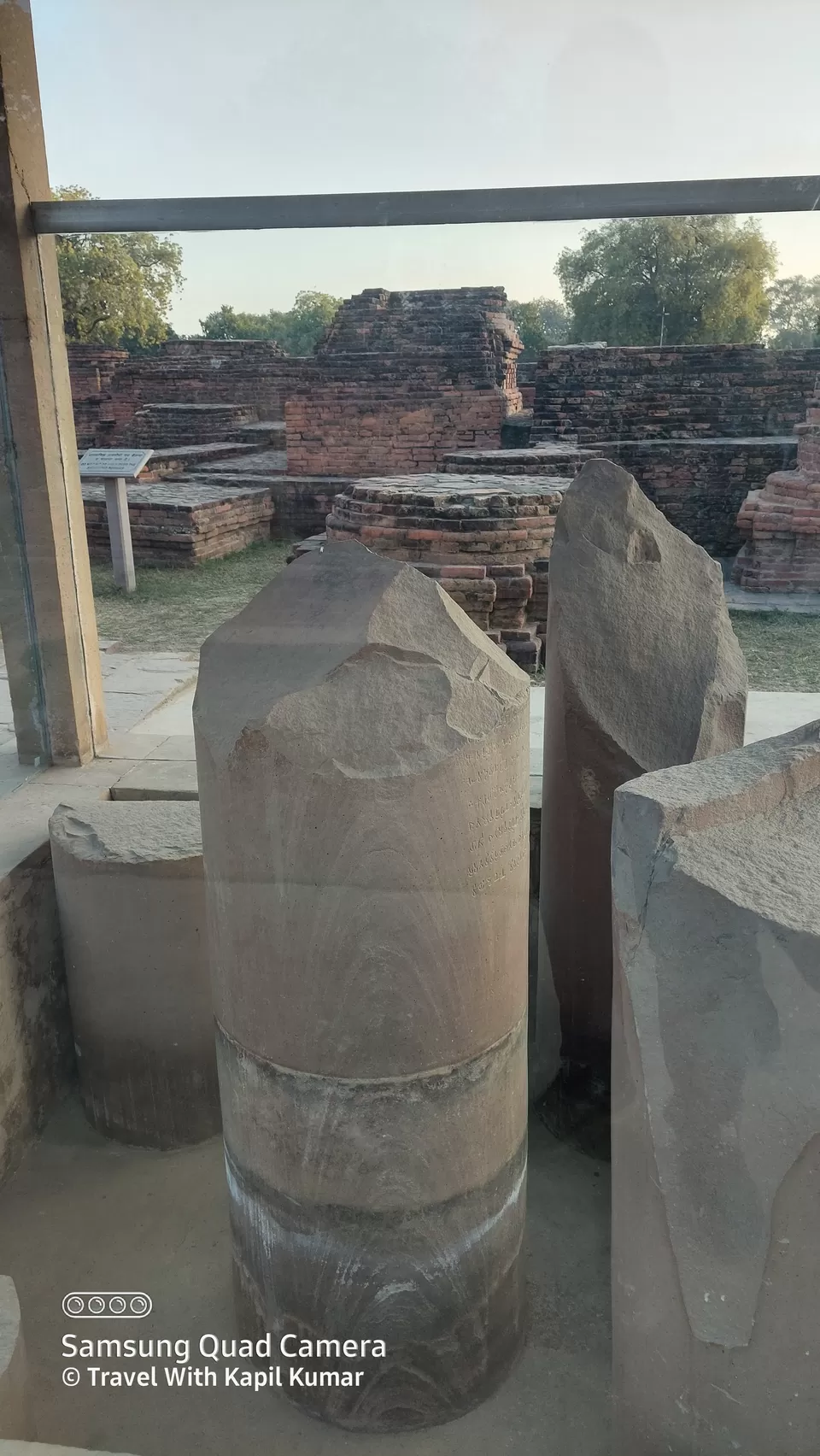 Photo of Story of Ashok Stambh - The Indian National Emblem. (Sarnath) राष्ट्रीय प्रतीक अशोक स्तम्भ की कहानी. by Kapil Kumar