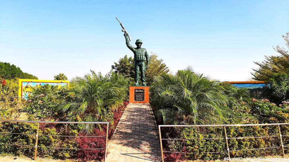 Photo of A clean and serene garden that depicts the valor of our armed forces !!! by Ronit Rajesh Gaikwad