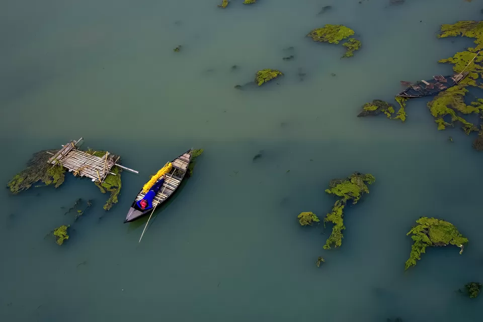Photo of A Photographer's Delight: Fishermen At Work, Near Mossy River by Shibasish Saha