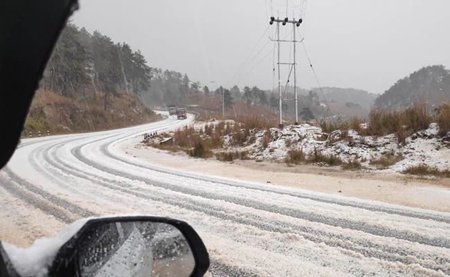 Photo of Shillong Turns Snow White Pre-Christmas as Massive Hailstorm Hits The City by Kuntala Banerjee