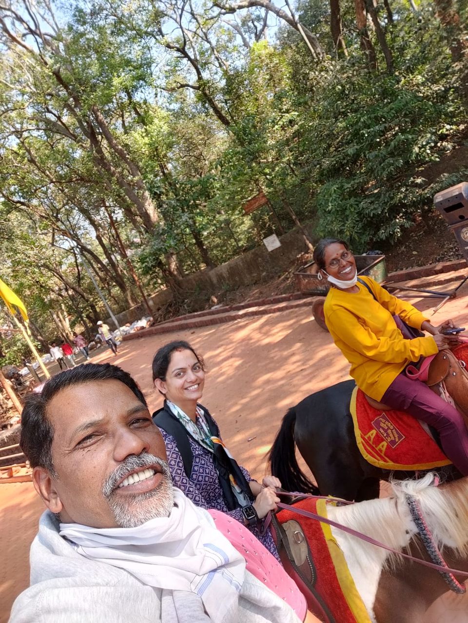 Photo of My first Cosmic Abundance Retreat at Matheran, an attempt to connect "Atma" with "Paramatma" by Shilpa Shenoy