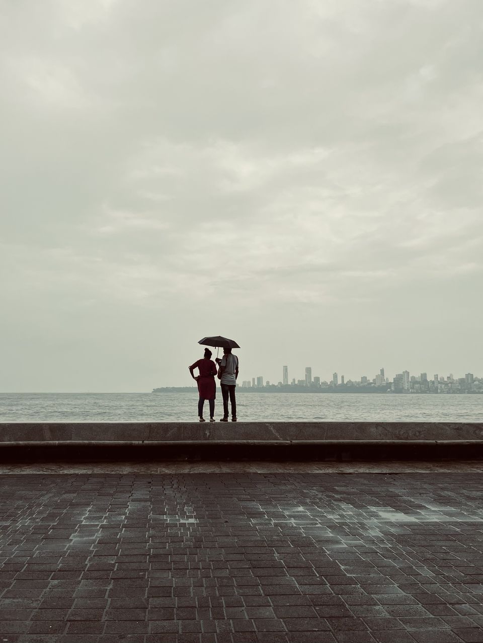 Photo of Mumbaikars say vibe of Marine drive hits different during monsoon. by Aakash Vishwakarma