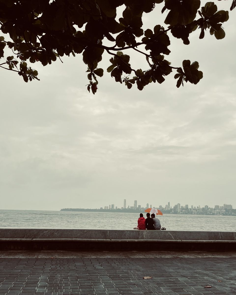 Photo of Mumbaikars say vibe of Marine drive hits different during monsoon. by Aakash Vishwakarma