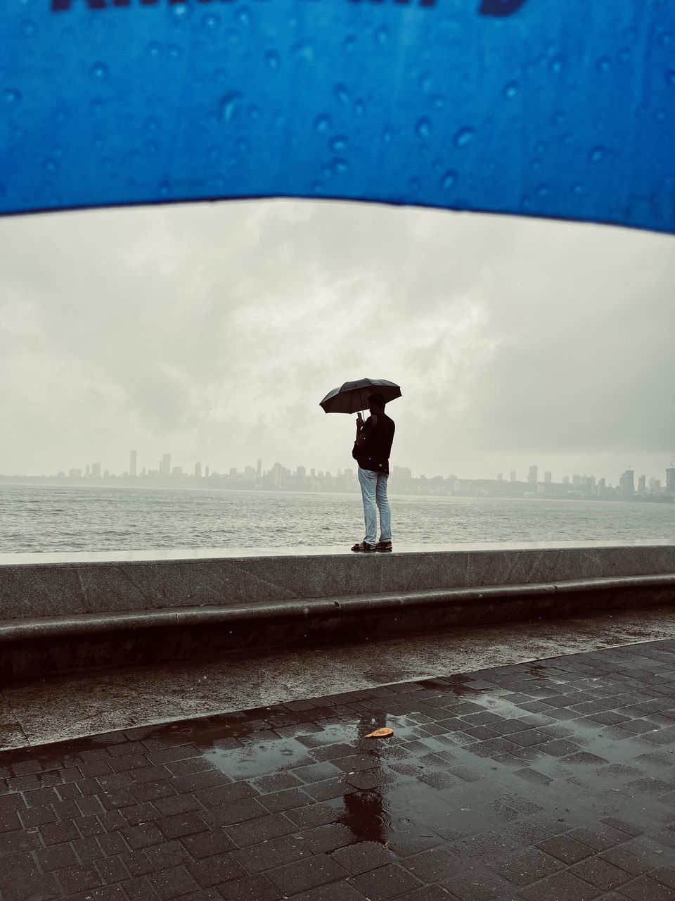 Photo of Mumbaikars say vibe of Marine drive hits different during monsoon. by Aakash Vishwakarma