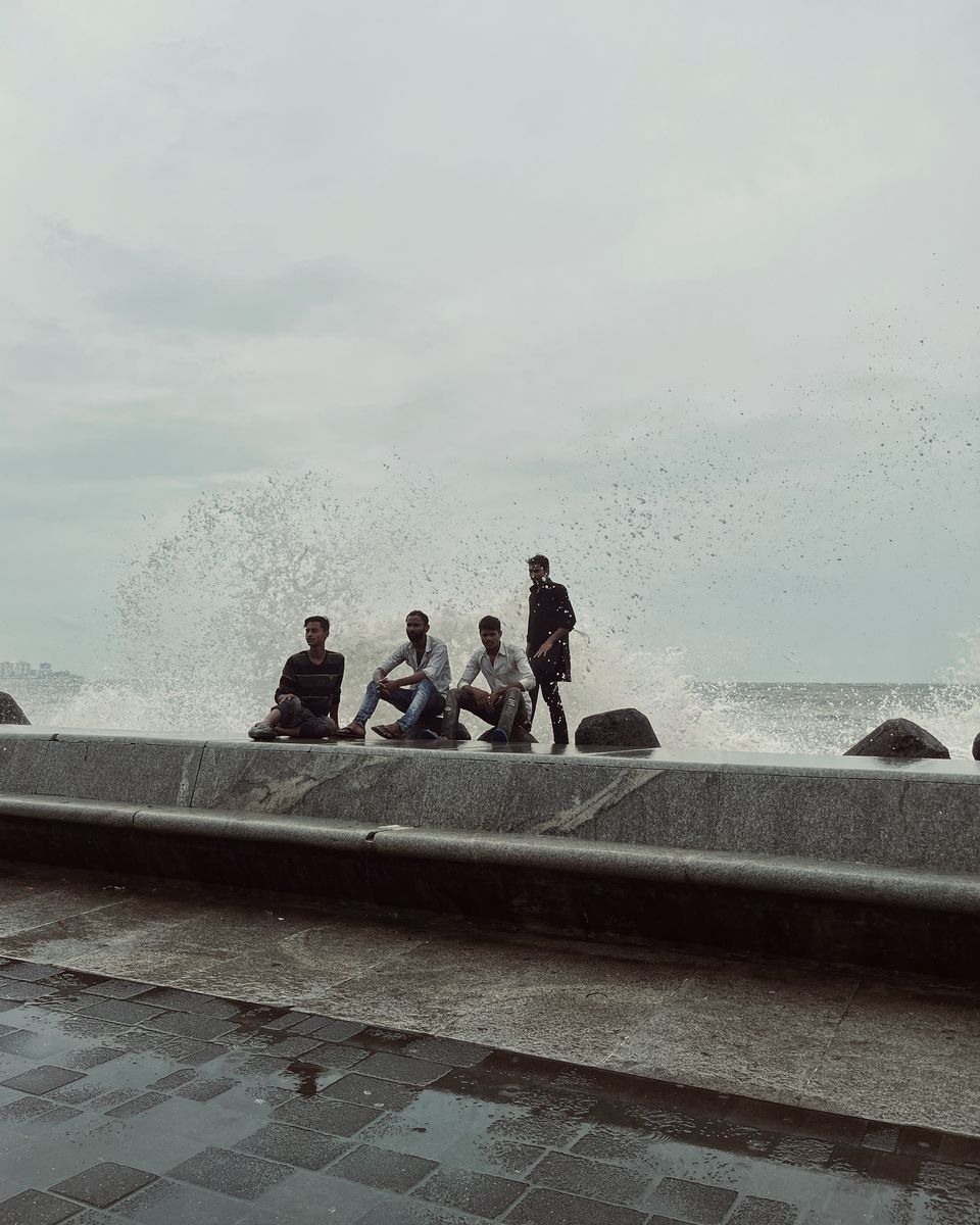 Photo of Mumbaikars say vibe of Marine drive hits different during monsoon. by Aakash Vishwakarma