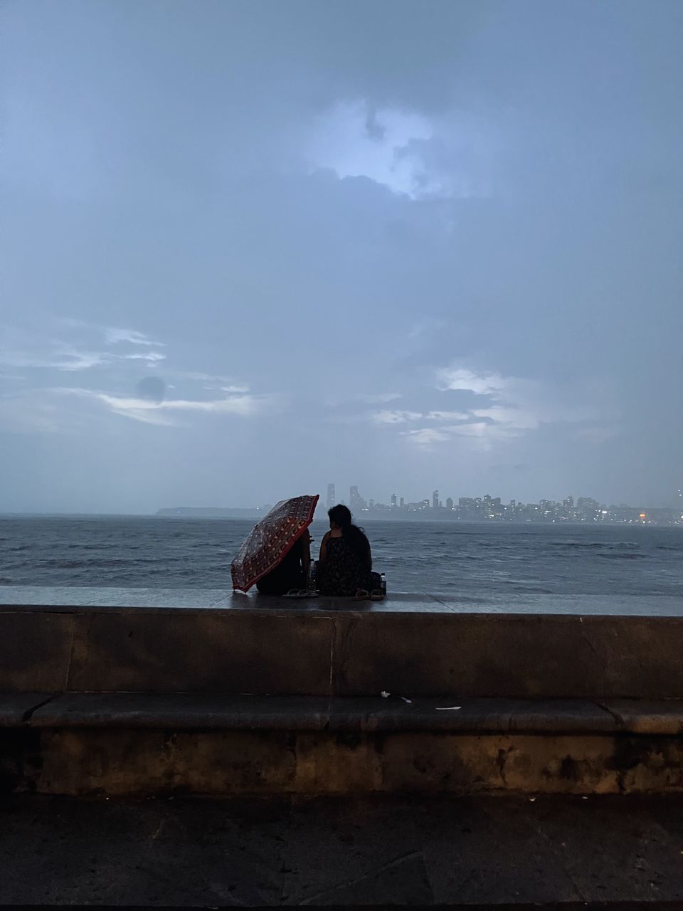 Photo of Mumbaikars say vibe of Marine drive hits different during monsoon. by Aakash Vishwakarma