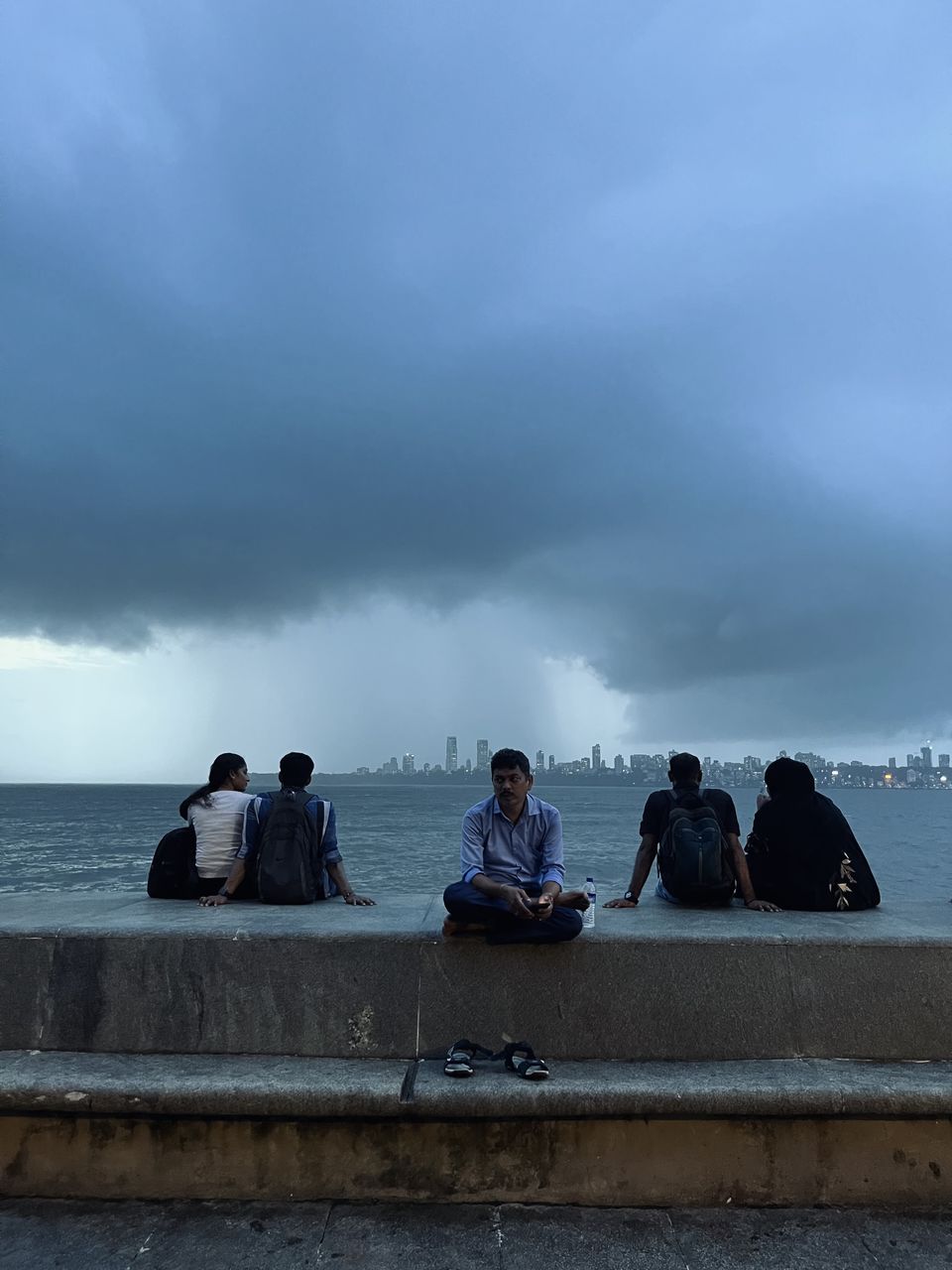 Photo of Mumbaikars say vibe of Marine drive hits different during monsoon. by Aakash Vishwakarma