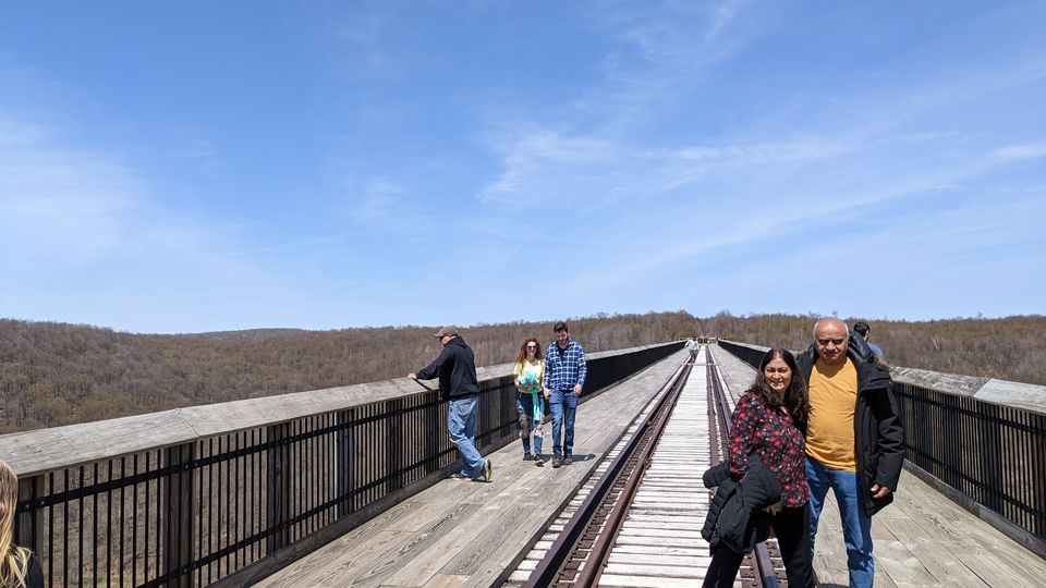 Photo of Kinzua Bridge(1882) - the then 8th Wonder of World by Sixty and Travelling