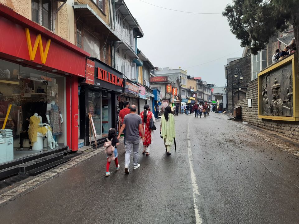 Photo of Mall Road, Shimla by Bibek Chaudhuri