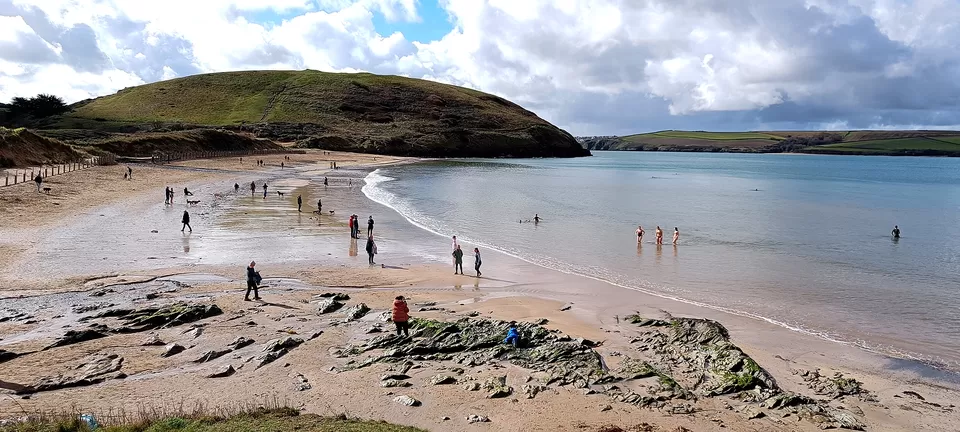 Photo of Daymer Bay, Cornwall by Bibek Chaudhuri