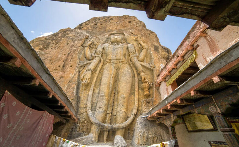 Photo of Mulbekh Chamba Statue མུལ་བེཁ ཅམ་བ །, Mulbekh by Sakshi kulkarni