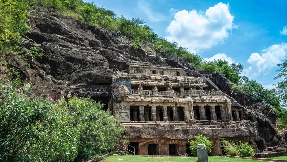 Photo of Undavalli Caves, Amaravati by Tanvi Shah (travelstoriesbytan)