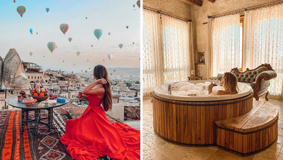 Photo of Elevate The Experience Of Your Vacation By Staying At These Exotic Cave Hotels In Cappadocia by Tanvi Shah (travelstoriesbytan)
