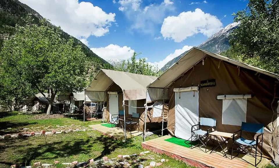 Photo of The Harsil Chardham Camps, Gangotri by Tanvi Shah (travelstoriesbytan)