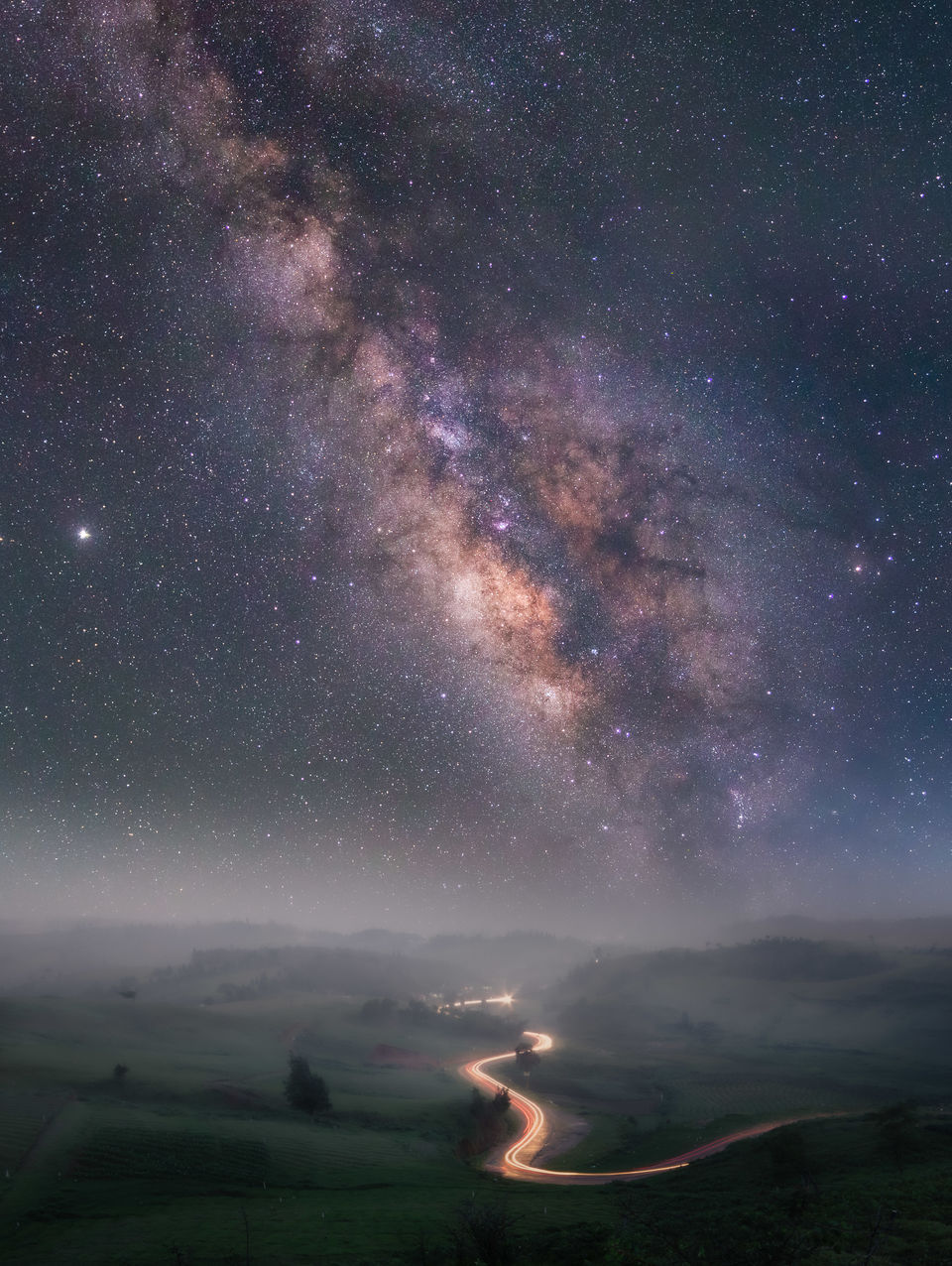 Photo of Meghalaya! Beyond the Living Root Bridges & Waterfalls. A hidden nightscape paradise. by Rajan Dutta