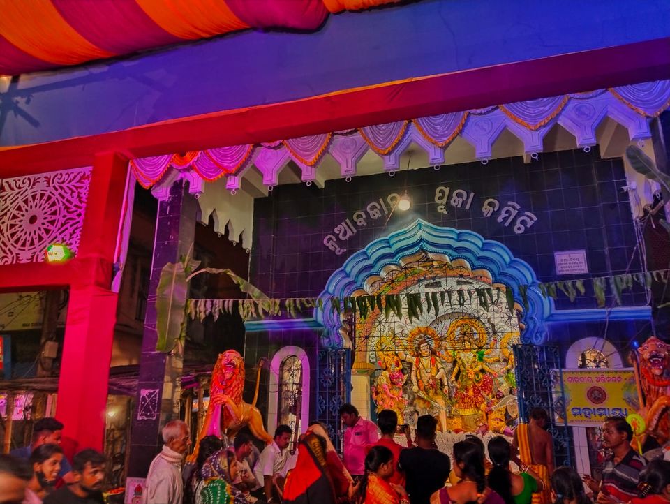 Photo of Durga Pandals in Cuttack Odisha 2022 by Lopamudra Nayak