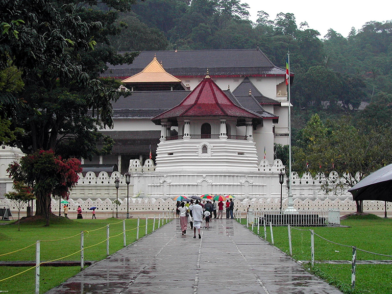 Photo of The Temple of the Sacred Tooth Relic in Sri Lanka by Ceylon Hunt