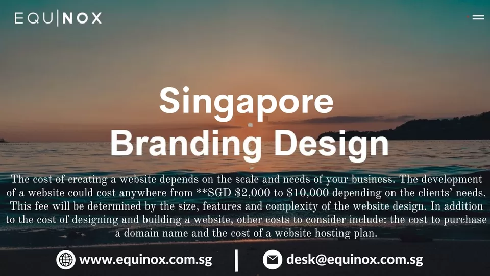 Singapore branding design