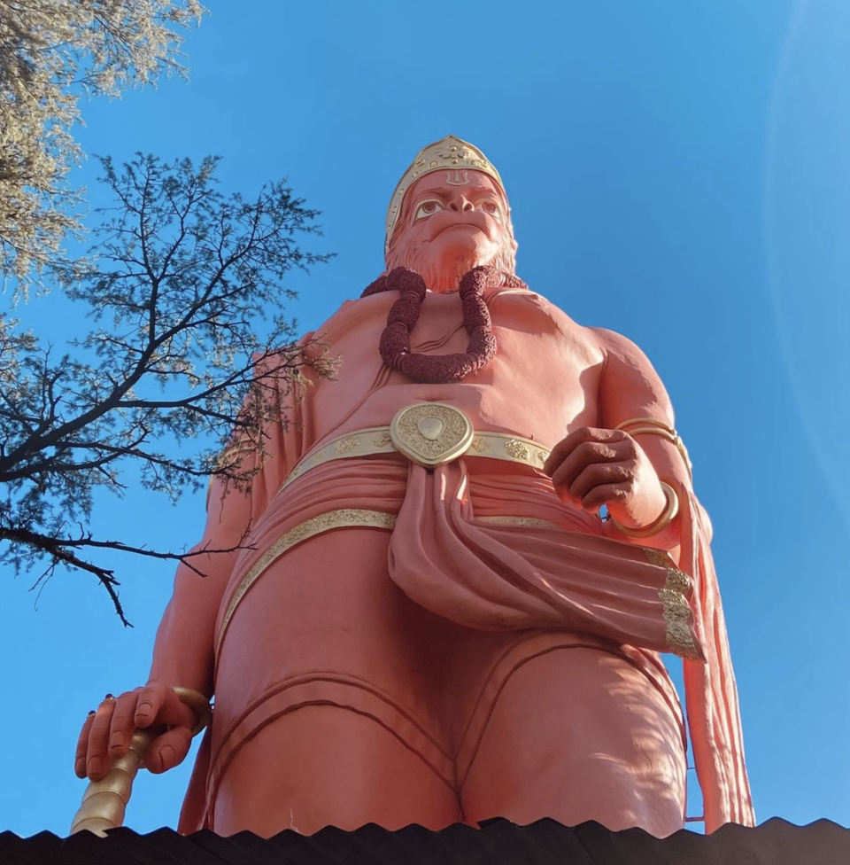 Photo of World Tallest Hanuman Statue in the History of India - Jakhu Temple. by Pushkar Garg