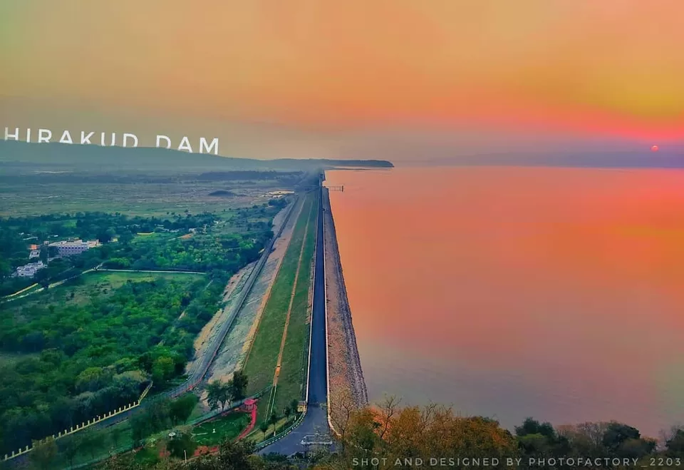 Photo of Hirakud Dam 1/2 by 