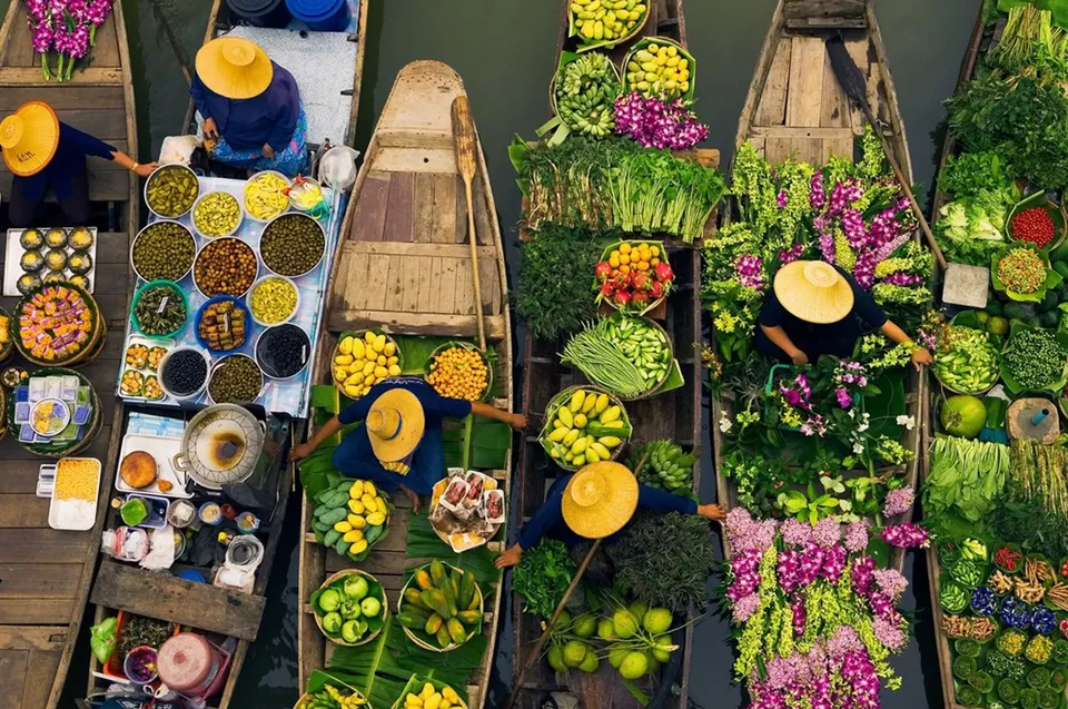 Photo of Damnoen Saduak Floating Market 2/2 by 