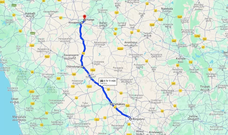 Photo of Bangalore To Hampi Road Trip 2024: Best Places To Stop & Best Routes by Sreyashi Paul
