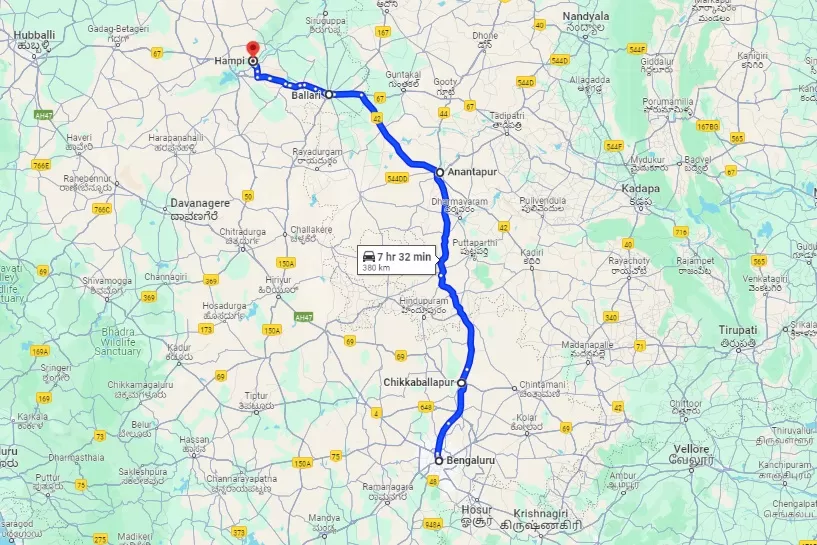 Photo of Bangalore To Hampi Road Trip 2024: Best Places To Stop & Best Routes by Sreyashi Paul