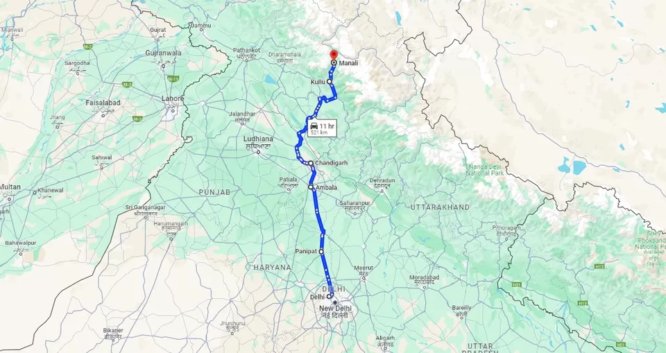 Photo of Delhi to Manali Road Trip: Top Routes, Attractions, and Travel Tips by Sreyashi Paul