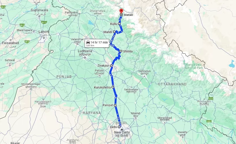 Photo of Delhi to Manali Road Trip: Top Routes, Attractions, and Travel Tips by Sreyashi Paul