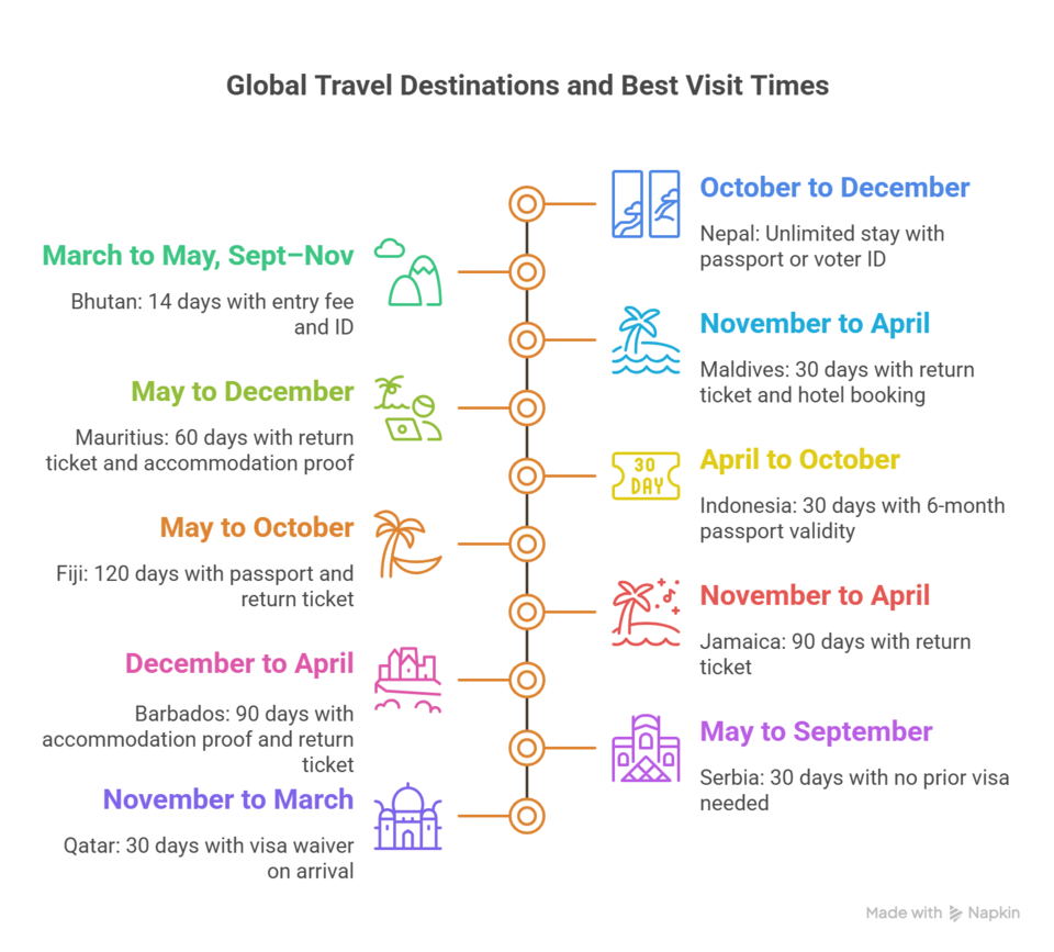 Photo of Where You Can Travel Visa-Free in 2025 by Sreyashi Paul