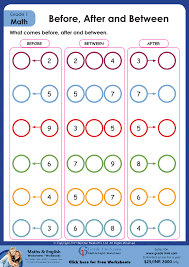 Photo of Before and After Worksheet for Class 1: A Fun Way to Strengthen Sequencing Skills by Planetspin