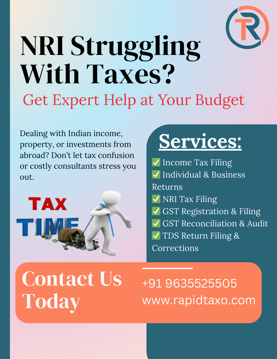 Photo of NRI Struggling With Taxes? Get Expert Help at Your Budget by ITR And GST Filing Services in Mumbai