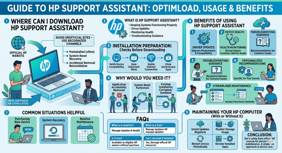 how can we download HP Support Assistant?