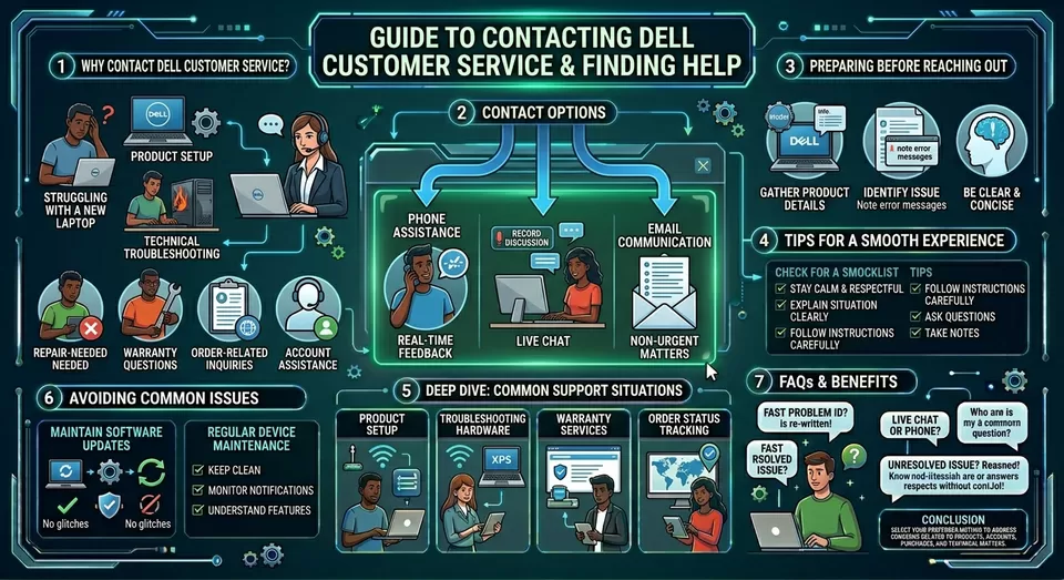 How TO contact Dell Customer Service?