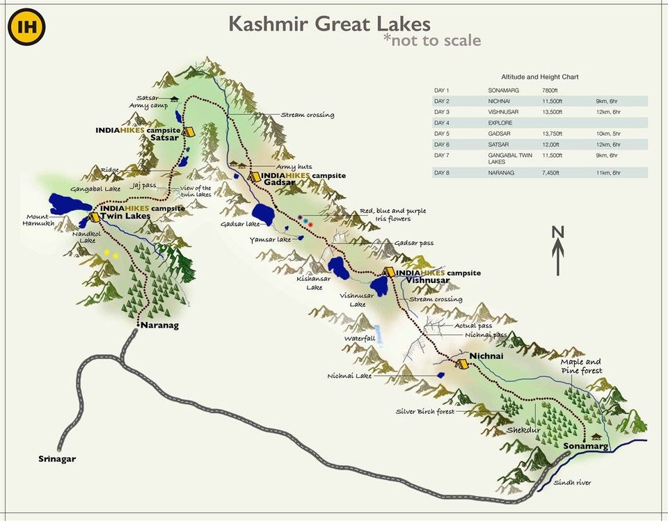 Photo of The Great Lakes Trek in Kashmir by Sakshi Nahar Dhariwal