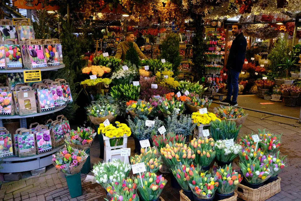 Photo of Bloemenmarkt, Amsterdam by Sakshi Nahar Dhariwal