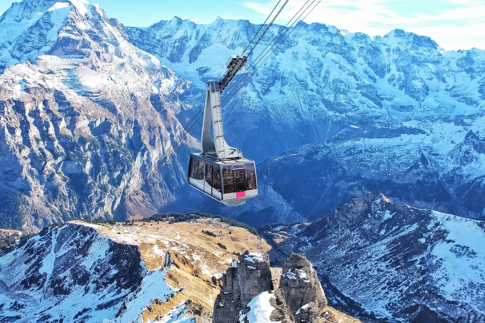 Photo of Mürren, Lauterbrunnen by Sakshi Nahar Dhariwal