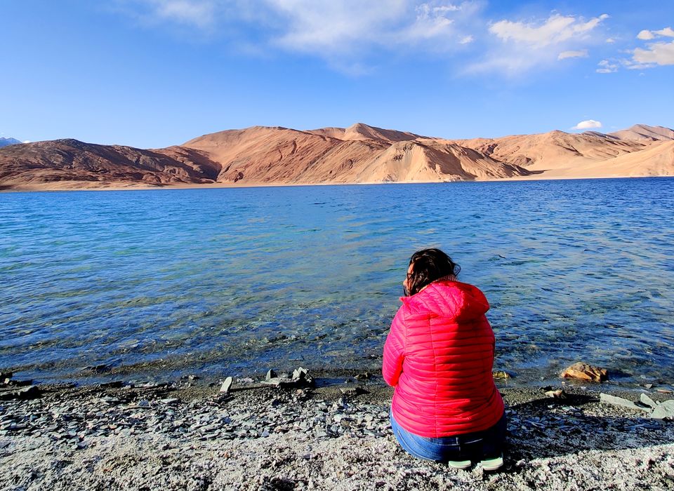 Photo of Pangong Tso by Riyanka Roy