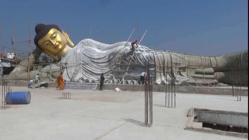 Photo of Sculptor From Kolkata Is Busy Making India's Largest Reclining Buddha Statue In Bodh Gaya by Bongyatri - Sourav and Anindita