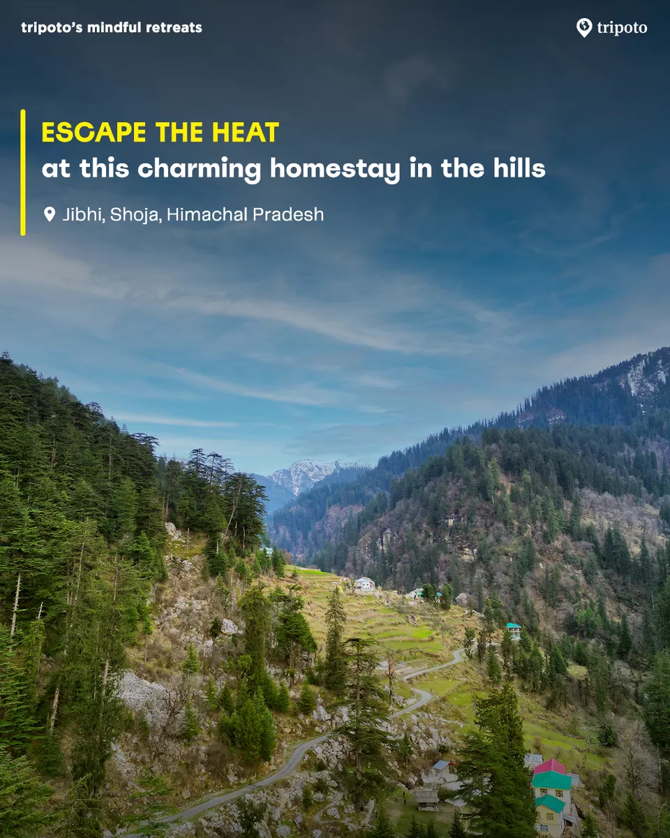 Opt for our idyllic retreat in the mountains that is far from Manali’s crowded lanes.