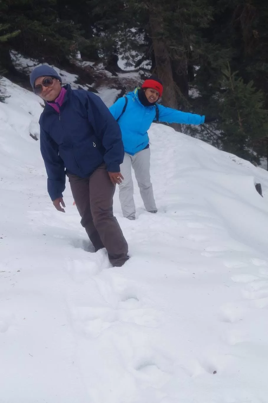 Photo of Off-beat Winter Trek to Bijlimahadev: Conquering Slippery Ice Stairs and Untouched Snow Fields!! by Uma S